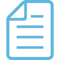 シンプルな書類ファイル